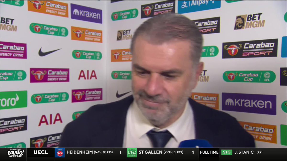This Postecoglou interview will be Marmite depending on your POV on him. His backers will see a man buzzing with a SF despite numerous injuries, naysayers will feel he’s naive and that it’ll eventually be his downfall. It’s certainly never boring.