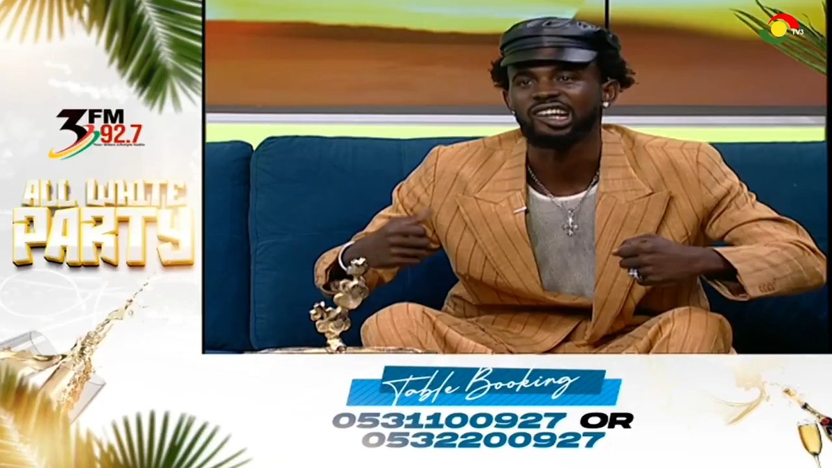My mum still doesn't believe I am Black Sherif - Black Sherif #TV3NewDay