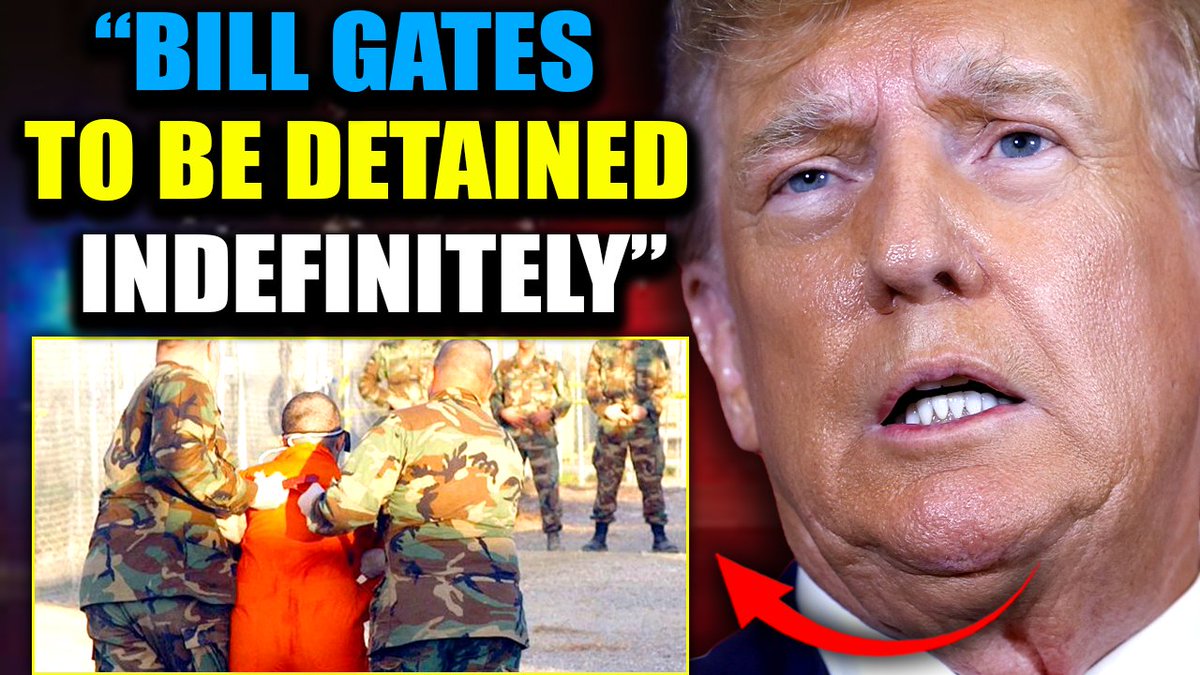 🚨 Trump to Prosecute Bill Gates for 'Crimes Committed Against America' The incoming Trump administration is reportedly determined to prosecute Dr. Anthony Fauci and send the billionaire eugenicist Bill Gates to Guantanamo Bay on charges of crimes against humanity. According to a Trump transition team insider, this legally complex plan involves stripping Gates of his U.S. citizenship and designating him as an enemy combatant - allegedly for crimes committed against America on behalf of the globalist agenda. With emerging claims that Gates may be directly tied to over a million American deaths, these extraordinary measures are said to be a central part of Trump's mission to not only "Make America Great Again," but to make it healthy and Just once more.