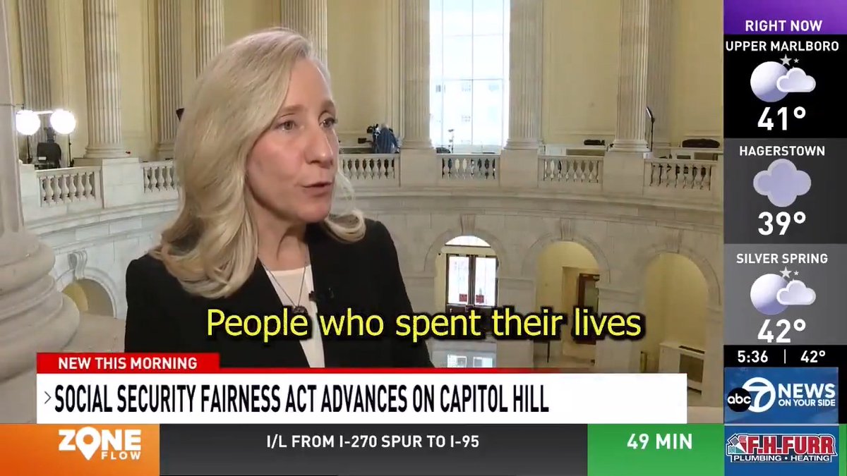Police officers, firefighters, and federal employees have been denied earned benefits for more than 40 years — even though they paid into the system just like others. Now, the Senate has the opportunity to pass my #SocialSecurityFairnessAct and end this theft. w/ Adam Longo: