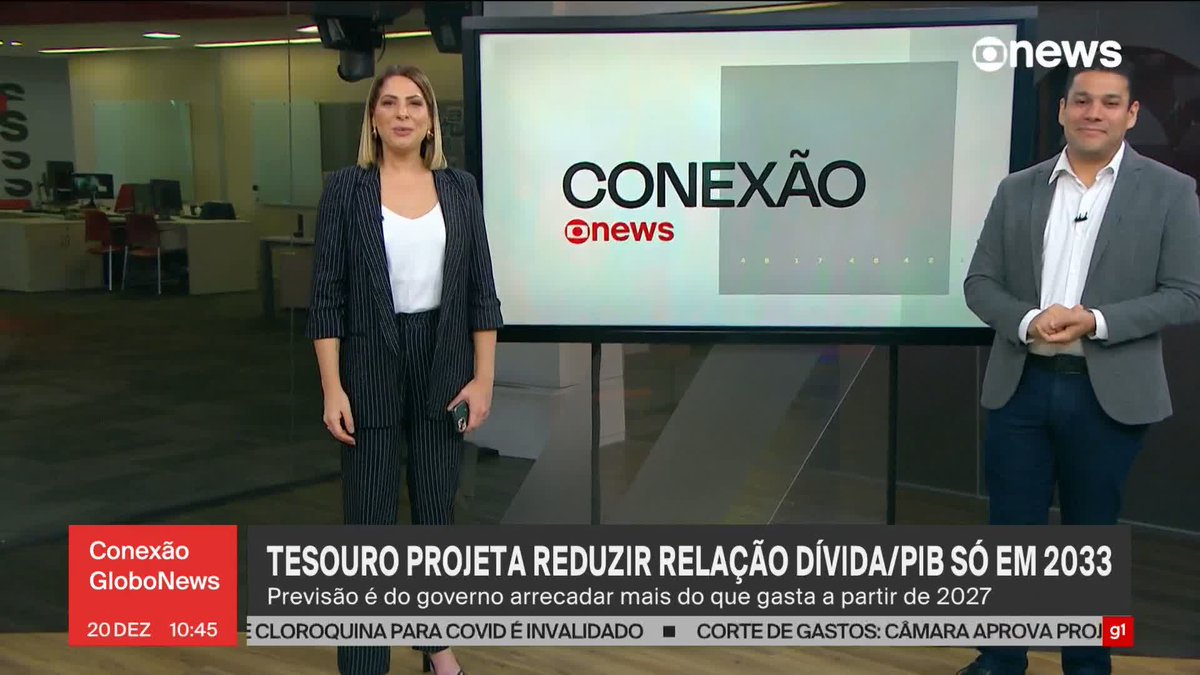 Daniela Lima: base de Lula admite que governo chega a dois anos "sem ar". ➡ Assista à #GloboNews: #ConexãoGloboNews