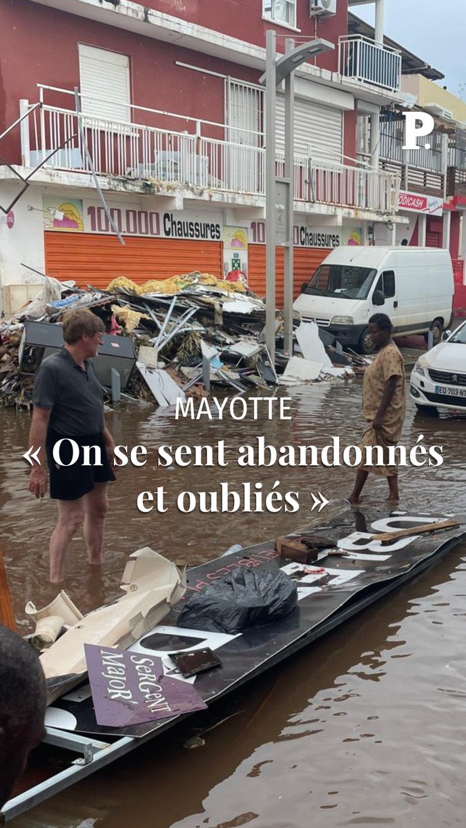 « On se sent abandonnés. » Notre envoyé spécial, Bartolomé Simon, s'est rendu à Mamoudzou, à Mayotte pour rendre compte de la situation alarmante dans laquelle sont plongés les habitants sans accès à l'eau ni à l'électricité. ➡️
