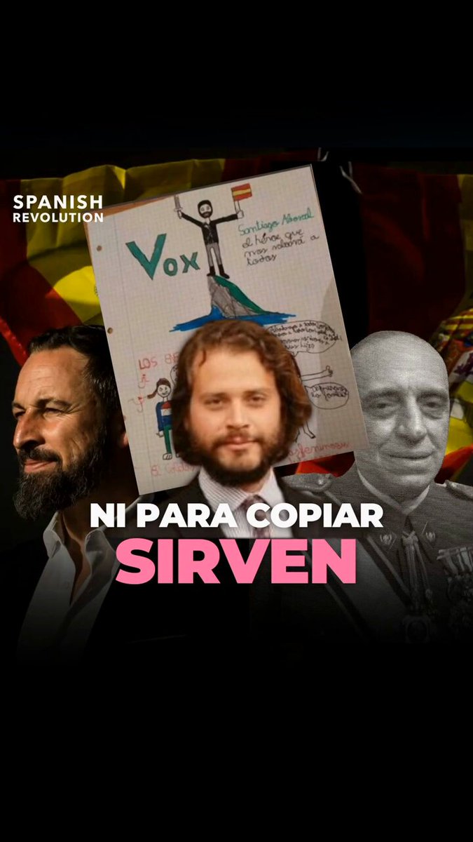 Ni para copiar sirven 🔎 Un dibujo robado, historias recicladas y odio en cada palabra. ¿Es este el nivel de quienes pretenden liderar el discurso político en España? Cuando ni siquiera puedes dibujar tu propia mentira, el mensaje está claro: lo único auténtico en su discurso es la toxicidad (y la más absoluta pereza).