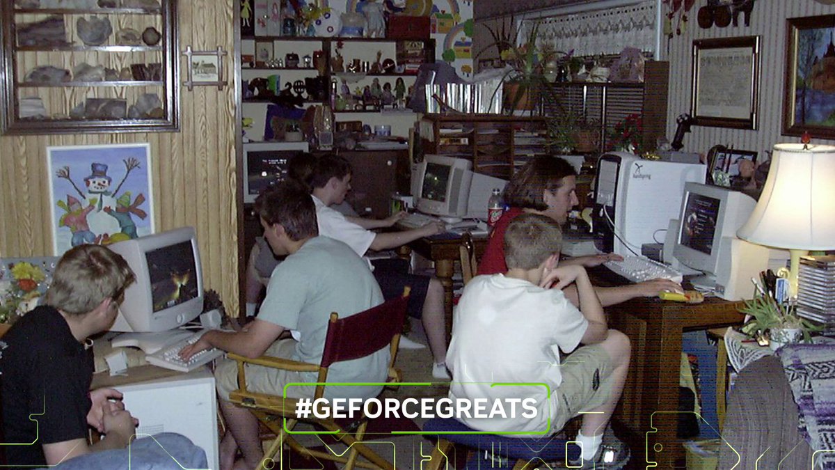 #GeForceGreats Salutes: LAN Parties of the 2000s You just had to be there...