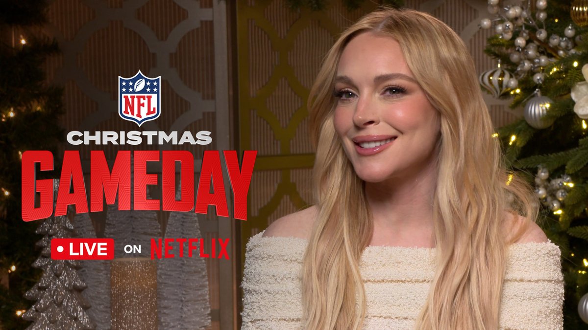 Everyone you can think of is here to wish you a very merry NFL Christmas Gameday! -- NFL Christmas Gameday LIVE on Netflix 1 PM ET & 4:30 PM ET #NFLonNetflix