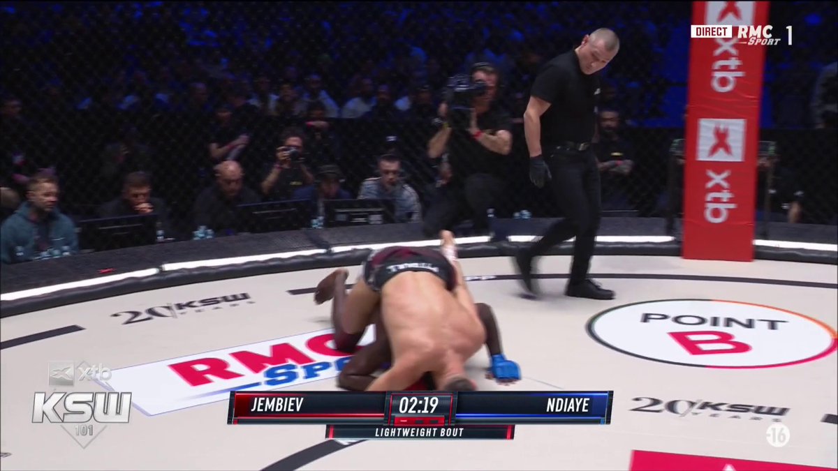 🚨🚨 RAMZAN JEMBIEV EN MODE ROULEAU COMPRESSEUR ! IL S'IMPOSE FACE À NDIAYE AU PREMIER ROUND 💥 #KSW101