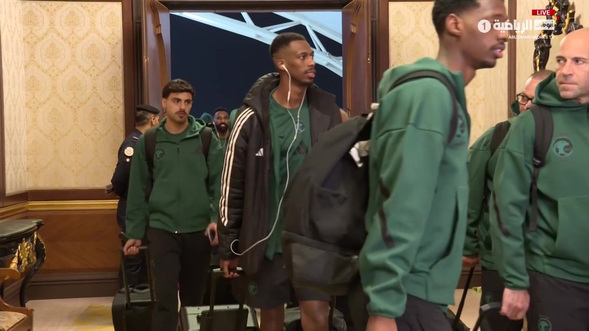 🚨🚨🚨🚨🚨🚨🚨 جانب من وصول المنتخب السعودي والعراقي للكويت