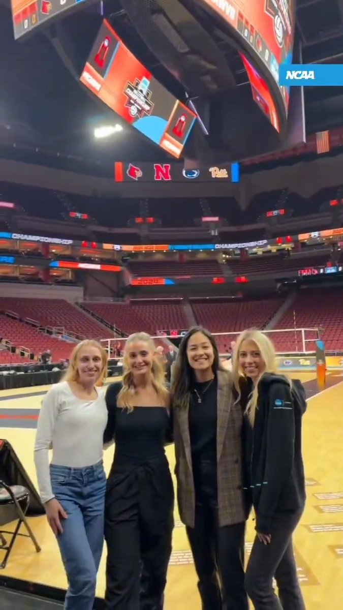 Go behind the scenes of the NCAA x Meta NIL Empower members' time at the NCAA Women's Volleyball championship! 🏐📸 Brooke Frazier x SMU Volleyball Jenna Kirby x Ole Miss Track & XC Mackenzie Sullivan x Pitt TF/XC