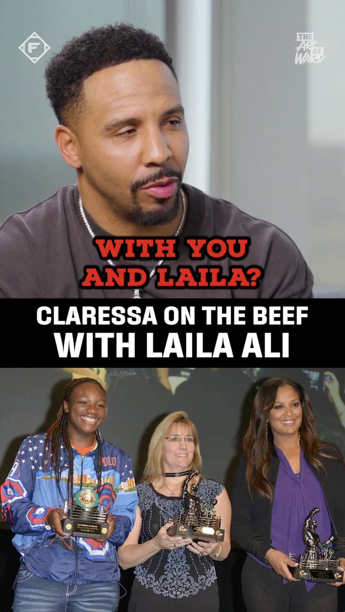 .Claressa Gwoat Shields gave her take on what happened between her and Laila Ali. Watch more: