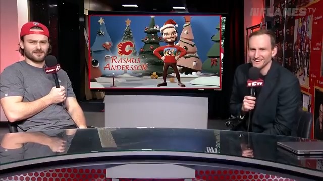 "What is that?" Safe to say Ras didn't approve of his Christmas character 😅