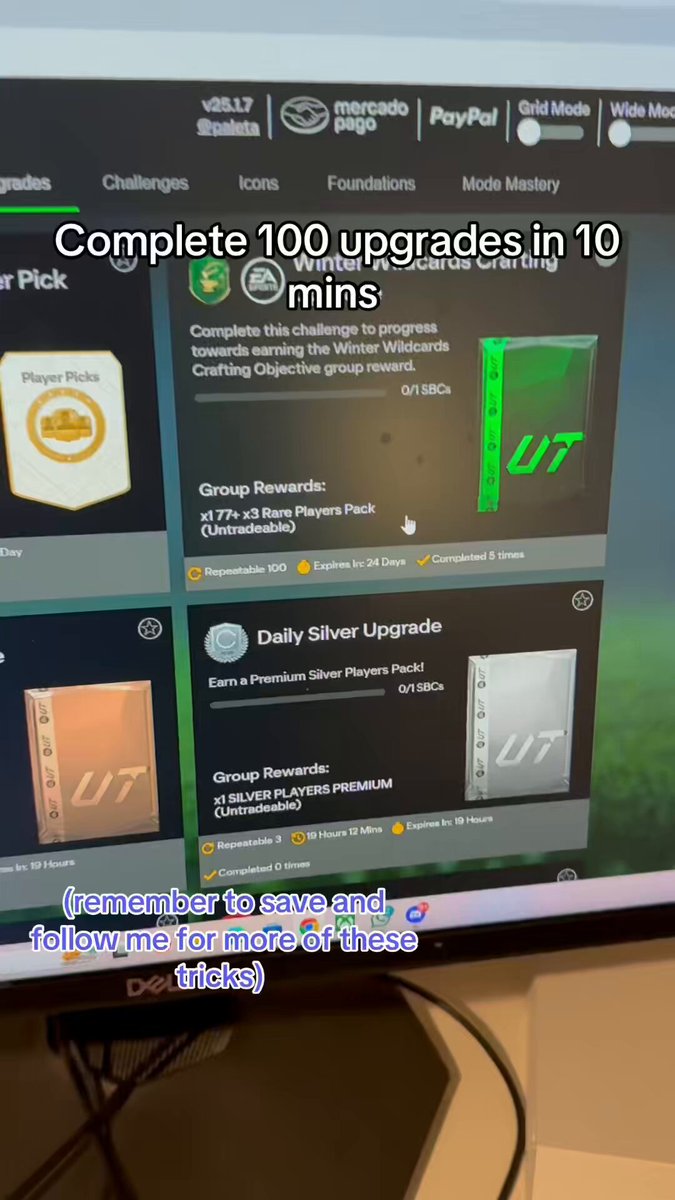 How to complete 100 crafting upgrades in 10 mins guys Do this with templates too 👇