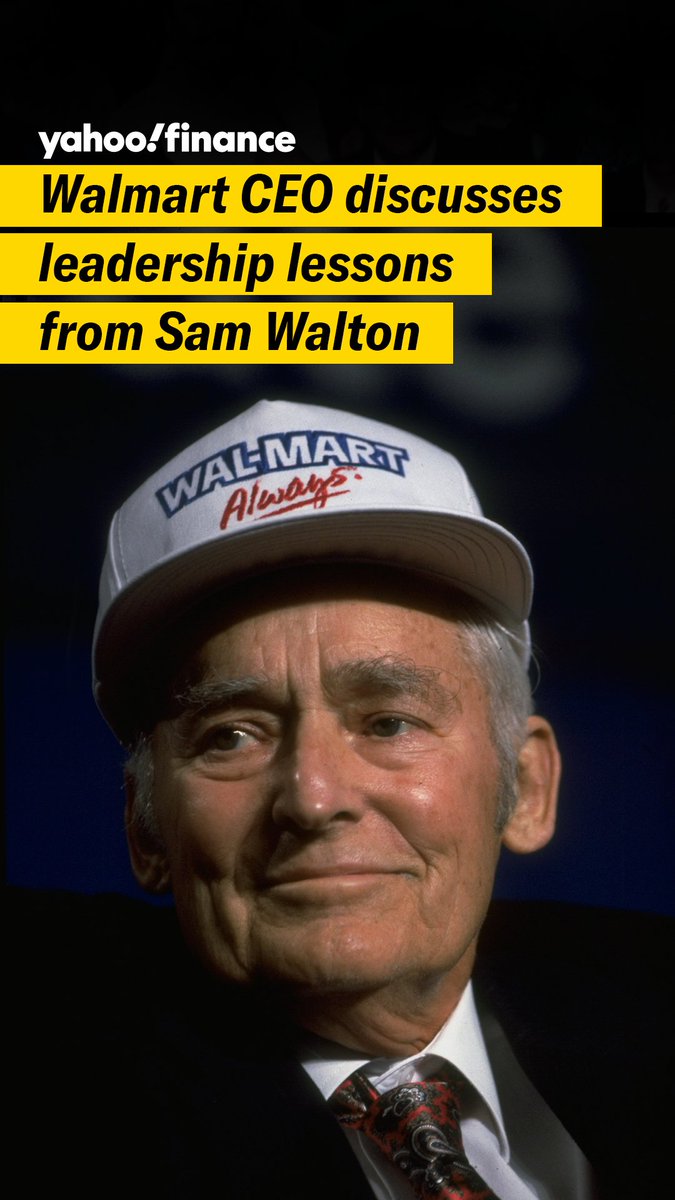 What Walmart CEO Doug McMillon learned about leadership from Sam Walton: "He made it about others."