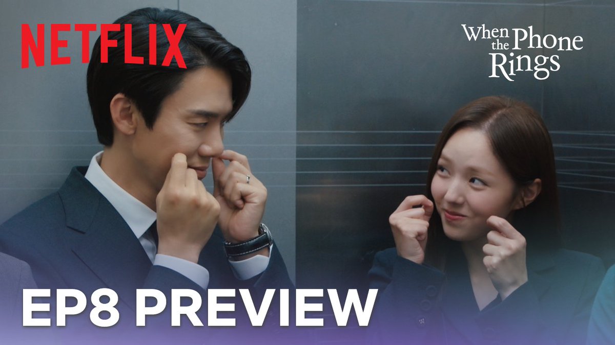 #WhenThePhoneRingsEp8 pre release clip! SECRET OFFICE ROMANCE IS HERE! look at them flirting, holding hands, communicating in sign language when only them understand each other. SaJu dating era 🥹🫶🏻