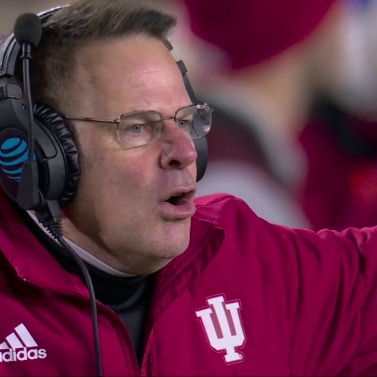 Curt Cignetti was not happy with this late hit penalty 😳