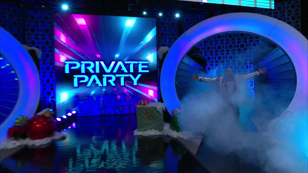 Private Party is here, but they’re not alone! Watch #AEWRampage on TNT! Private Party | Private Party | @Lucha_Angel1 | Darius Martin | Leila Grey | @IAmLioRush | Action Andretti