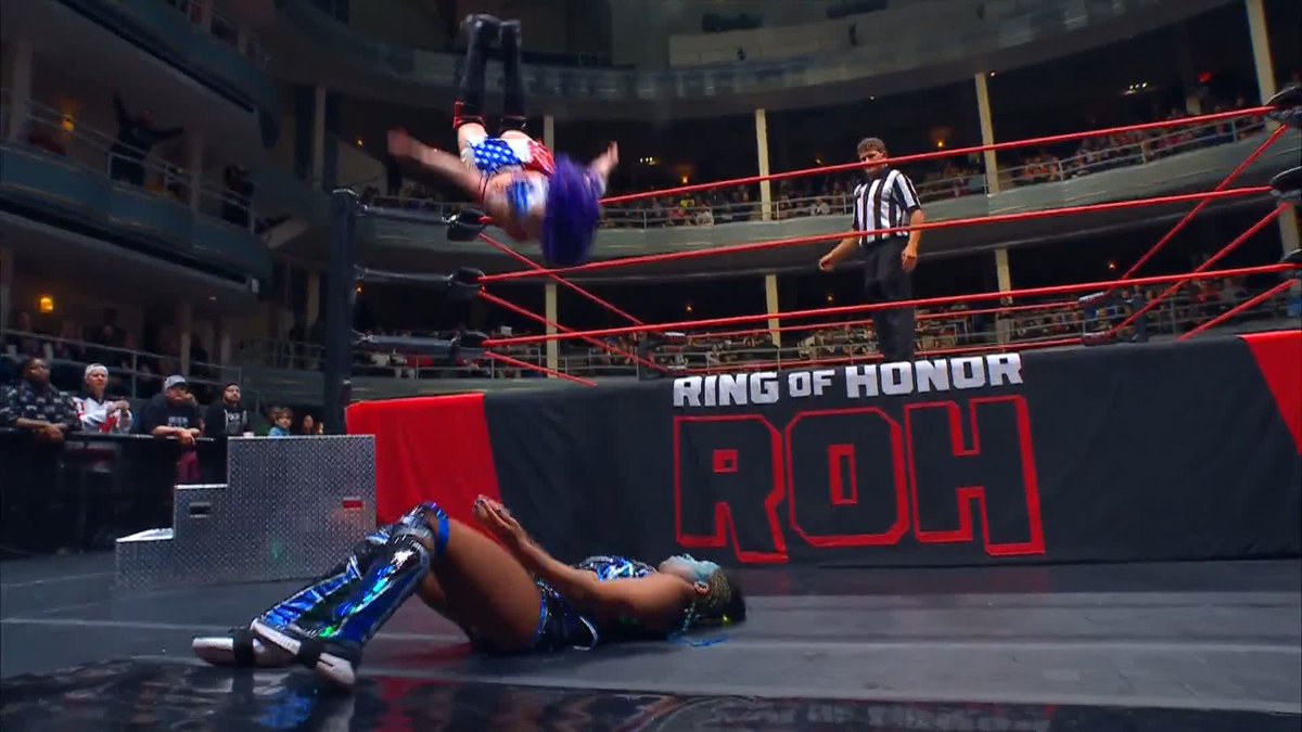 Starkz risks it all for the gold! Watch #ROHFinalBattle on #HonorClub at Athena is ROH & All Elite! | BIG Billie Starkz • ビリー・スタークス