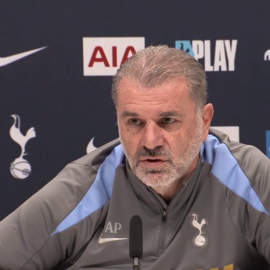 "To quote Monty Python, I'm just a naughty, little boy" 😆 Ange Postecoglou says it's important there are different styles of play in football ⚪