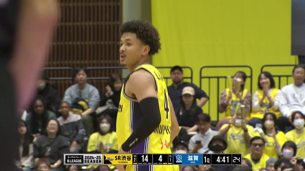 迫力満点🤯 SR渋谷#21 ジョーンズのブロックから#4 マーフィージュニアの速攻ダンク！ Kevin Jones Troy Murphy Jr. (トロイ・マーフィーJr) サンロッカーズ渋谷 📡バスケットLIVEで生配信中 #Bリーグ #りそなグループ