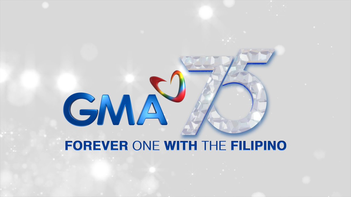 This is GMA. Celebrating 75 years of heartfelt service and unwavering commitment as we remain #ForeverOneWithTheFilipino! #GMA75