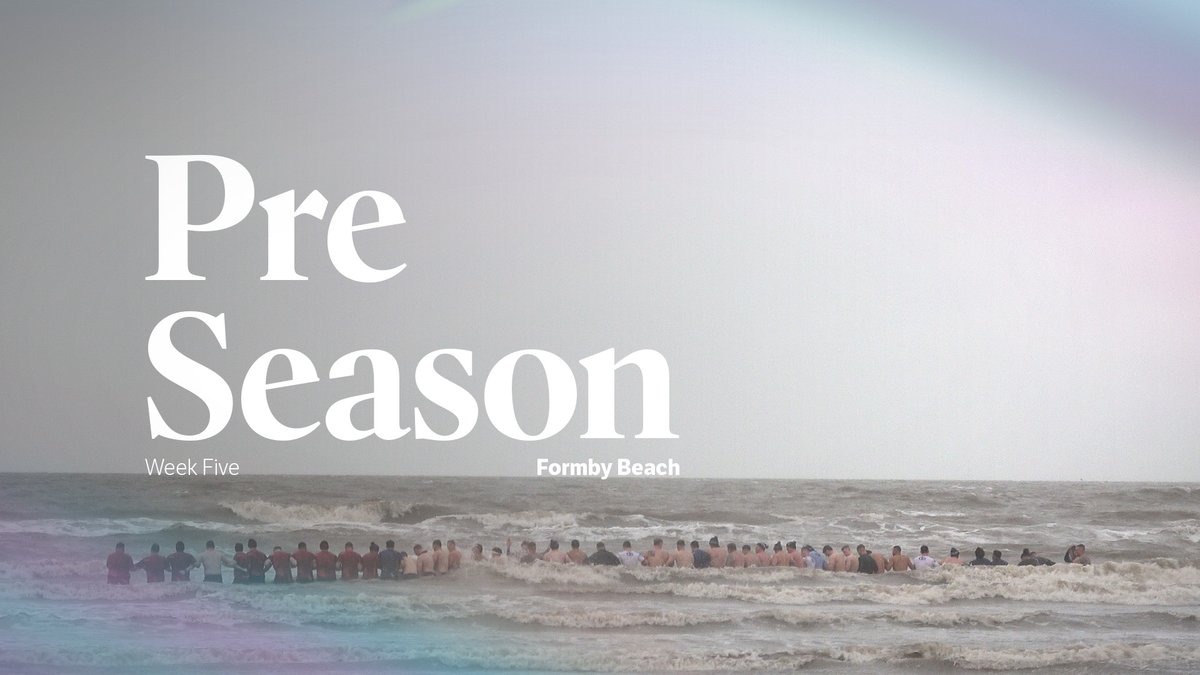 📌 Formby Beach Saints TV takes you behind the scenes of the Saints' final training session in 2024 A relentless day battling the pouring rain, cold temperatures, and strong wind, and then together heading into the turbulent Irish Sea 🌊 #COYS