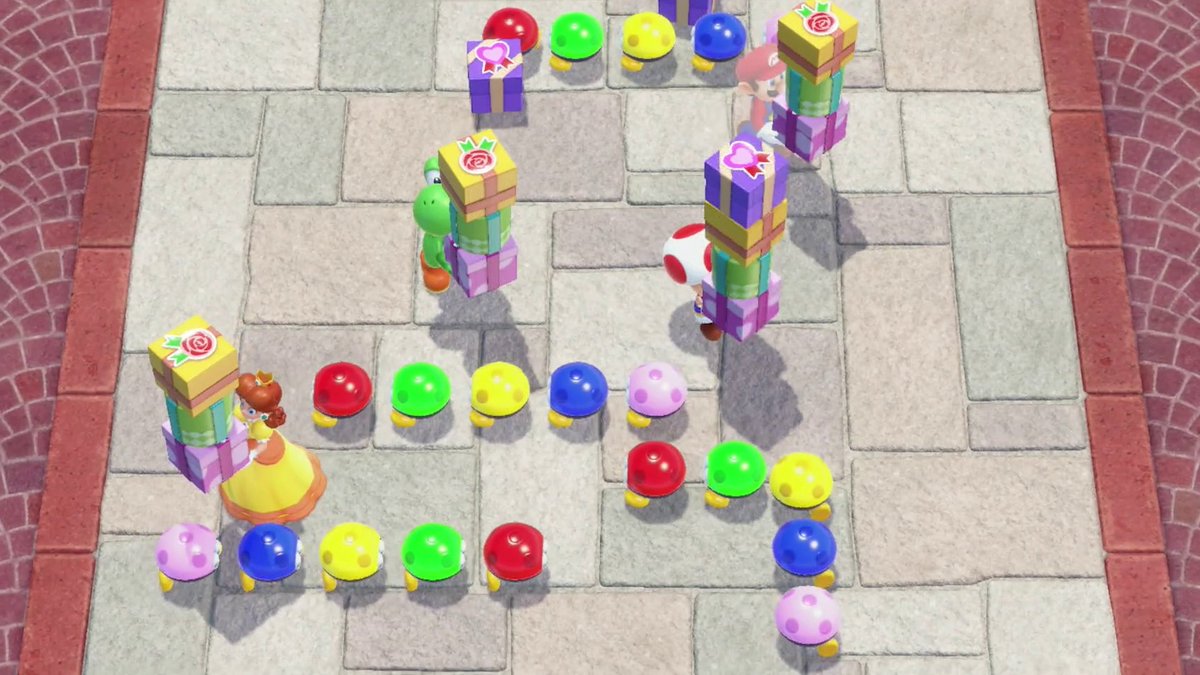 Quand on part faire son shopping des fêtes au dernier moment... #SuperMarioPartyJamboree