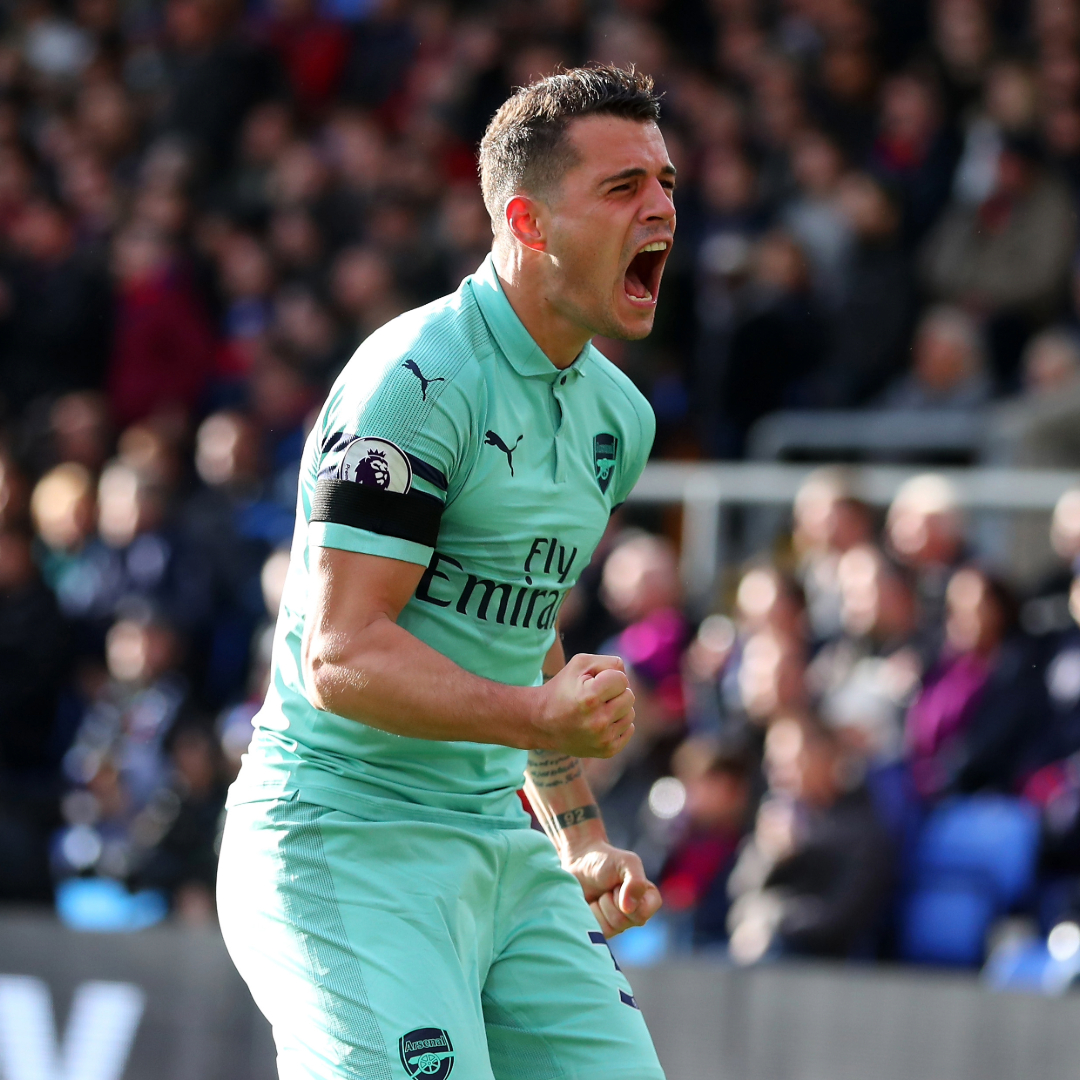 A Xhaka cracker at Selhurst Park 🤩