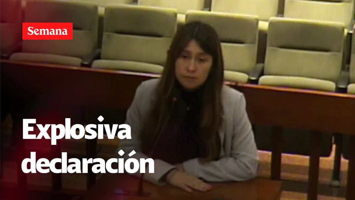 #Exclusivo: Andrea Ramírez, asesora del Ministerio de Hacienda, rindió testimonio en la Corte Suprema de Justicia, en medio del escándalo de corrupción de la UNGRD. Reveló la existencia de una "matriz" donde aparecen los contratos y congresistas.
