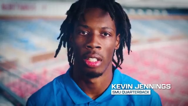 From having ZERO Power 5 offers to leading SMU to it’s FIRST-EVER #CFBPlayoff appearance 🔥 You can’t write a better script for QB Kevin Jennings 🙌 📺: No. 11 SMU vs. No. 6 PSU at 12pm ET on TNT / HBO Max Sports