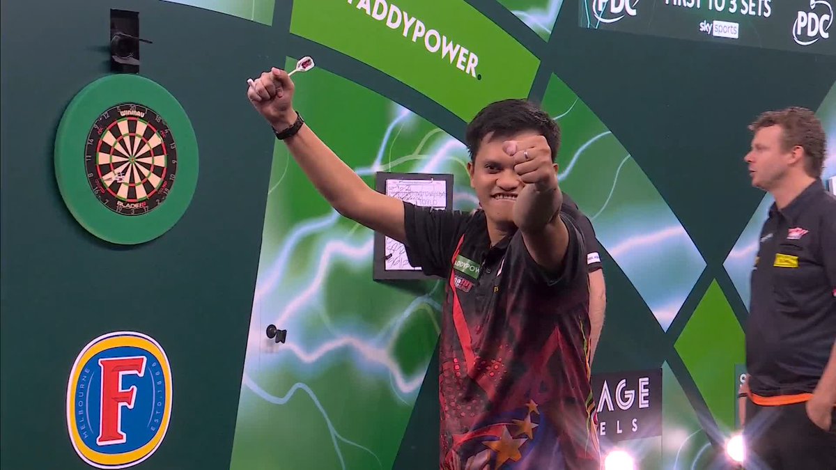 Alexis Toylo seals his place in the next round with victory over Richard Veenstra 🙌