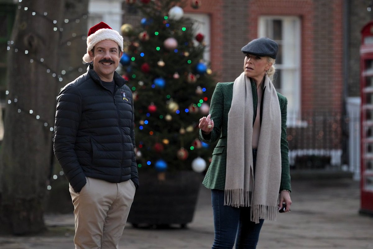 The holiday spirit is alive in Richmond. #TedLasso — Now Streaming