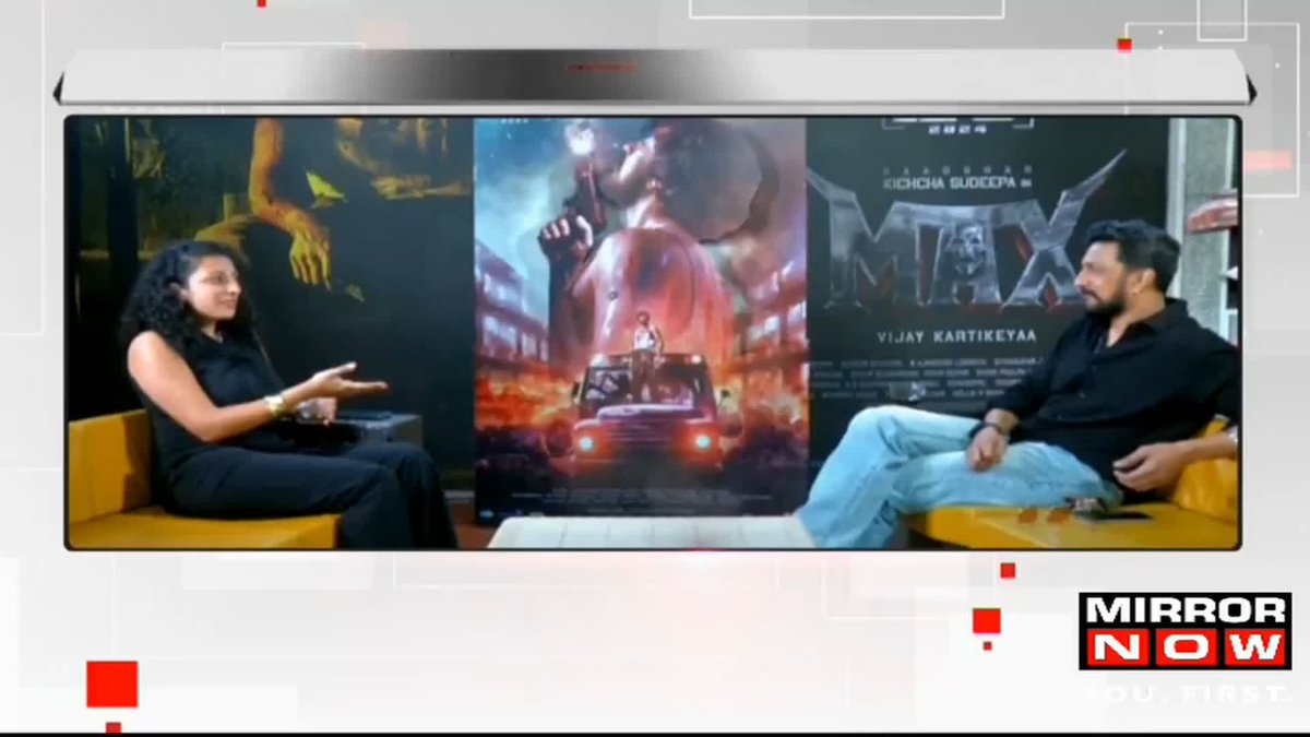 #Exclusive: #KichchaSudeep on Mirror Now I'm not a foodie, I just need food on time and the right way it is made, I just need the right food to survive, I won't be tempted by anything, cooking is exciting for me: Kichcha Sudeepa #MaxTheMovie | Neha Hebbale