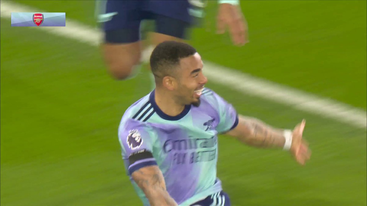 Gabriel Jesus picks up where he left off against Crystal Palace in midweek! 💥 What a week he's having 👏