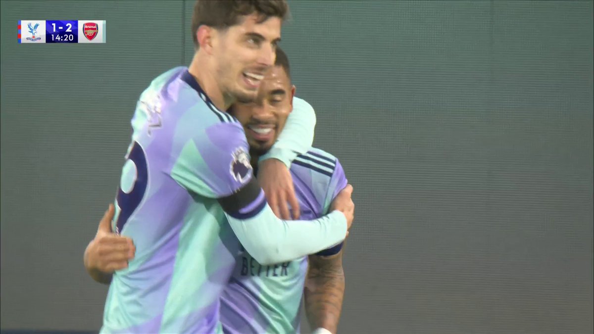 Gabriel Jesus LOVES scoring against Crystal Palace 🤯 Five goals in a week against The Eagles 💥