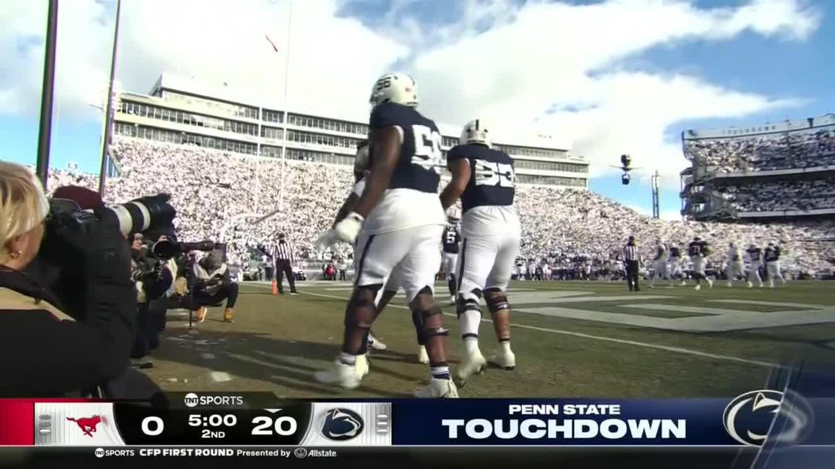 ALL PENN STATE IN THE FIRST HALF