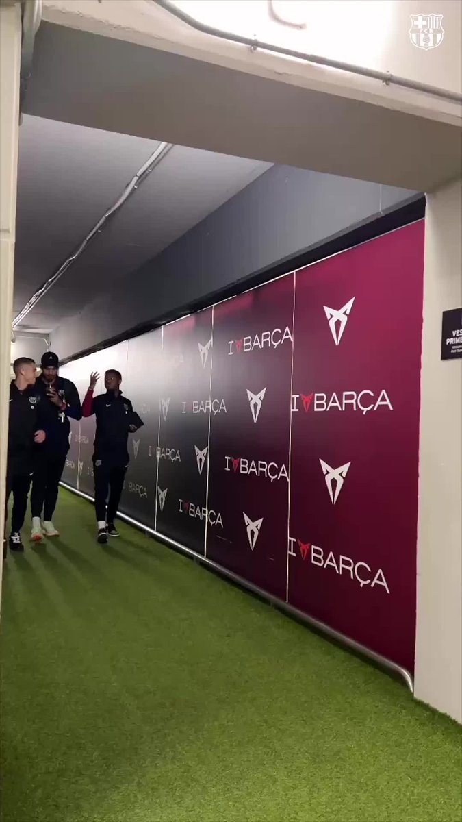 On a mission. #BarçaAtleti