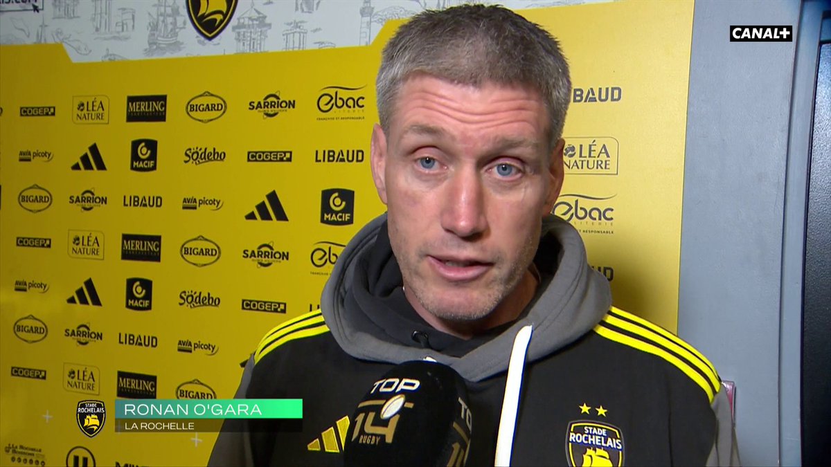 🎙️ "Maintenant c'est l'amour" Pas encore la Saint Valentin pourtant Ronan O'Gara fait une petite déclaration pour Christophe Urios 😜