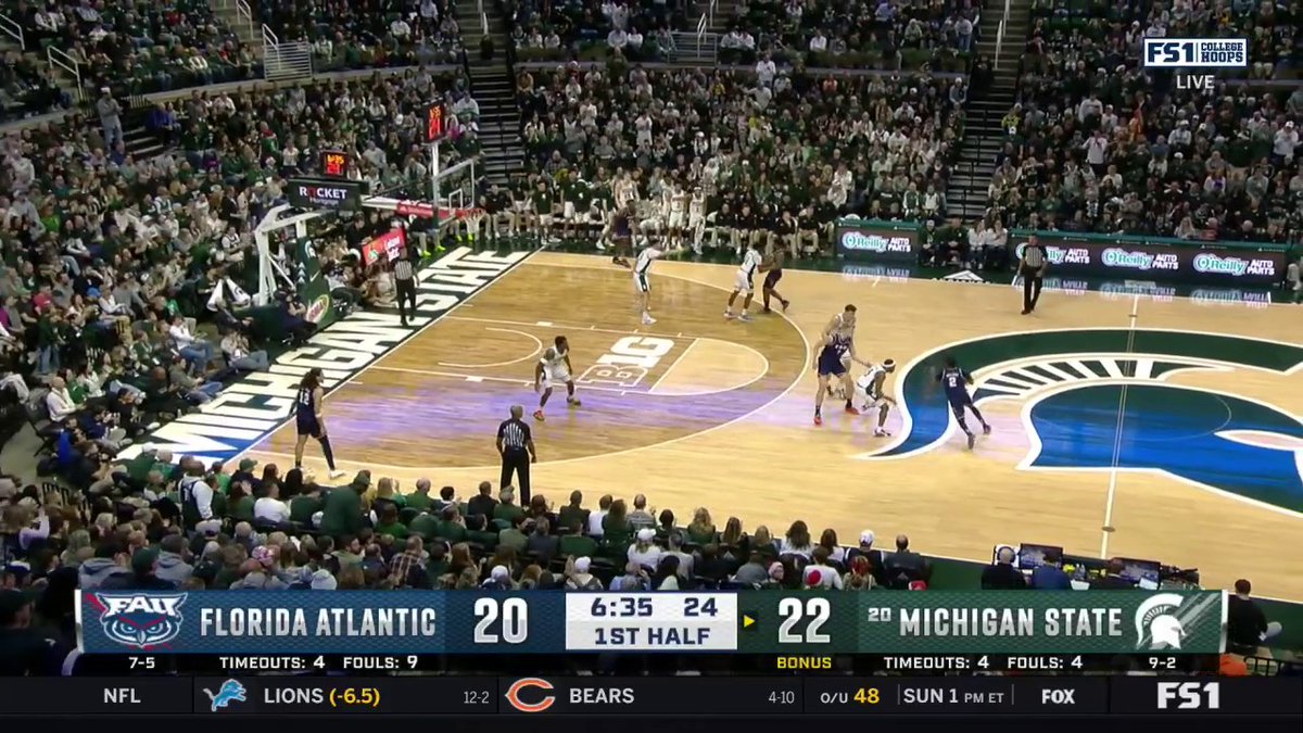 COEN CARR FAST BREAK SLAM 💨 💪 @coencarr2 x Michigan State Men's Basketball
