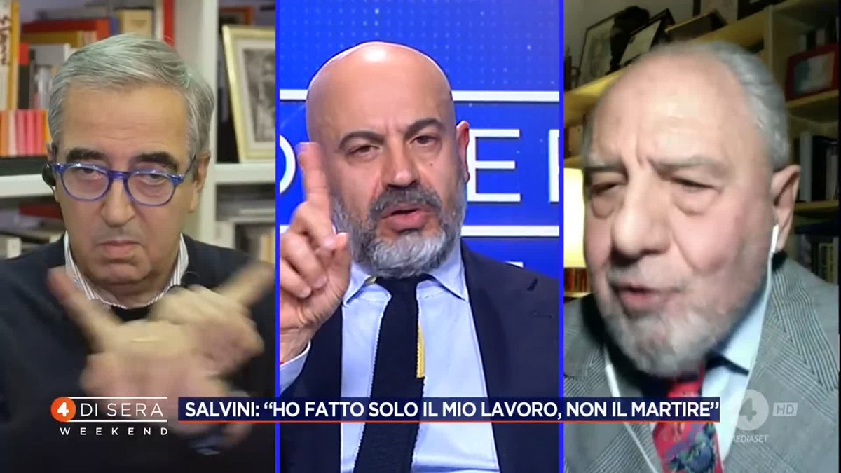 "I giudici non hanno dato ragione a Salvini sulle sue politiche" Antonio Caprarica a #4disera Weekend