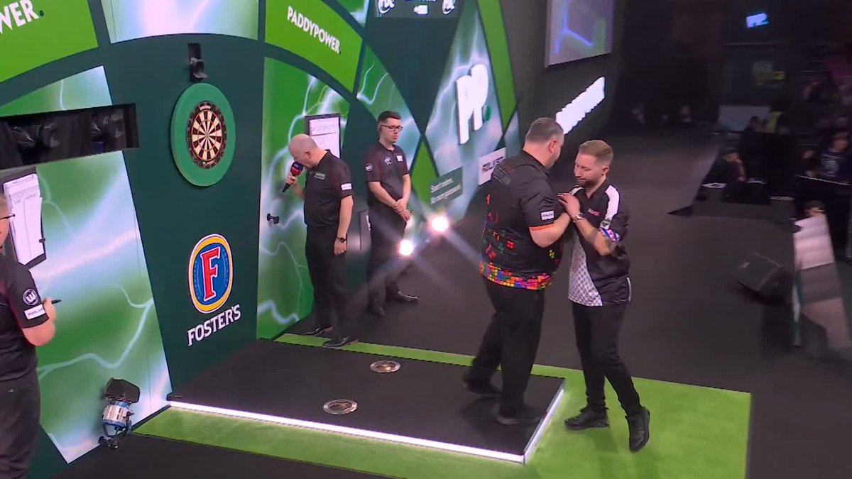 JUBILATION FOR JOYCE! 🙌 Ryan Joyce completes the job! The former World Championship quarter-finalist celebrates a brilliant 3-1 win over Danny Noppert to move through to round three! 📺 #WCDarts | R2