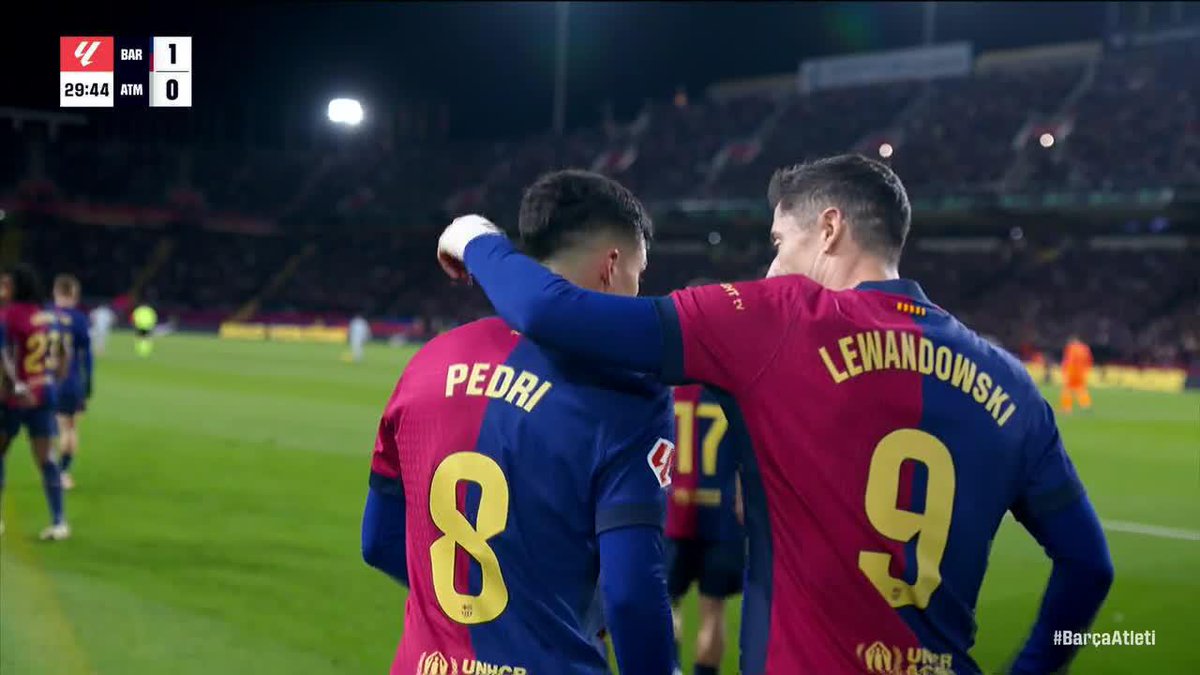 PEDRI WORLD CLASS RUN. GAVI ASSIST. PEDRI GOAL. WHAT A DUO 🔥