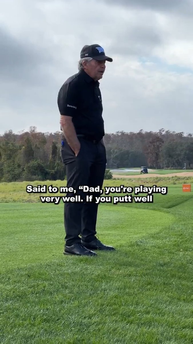 Gary Player once shot 64 after being down seven three weeks in a row. 🤯
