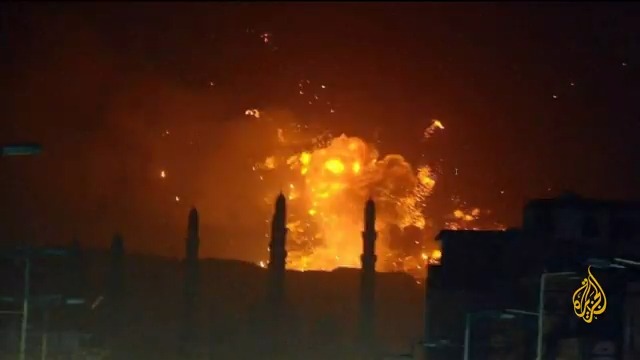 عدوان أمريكي بريطاني استهدف منطقة عطان في #صنعاء.. ما تفاصيل هذا الهجوم؟ #الأخبار