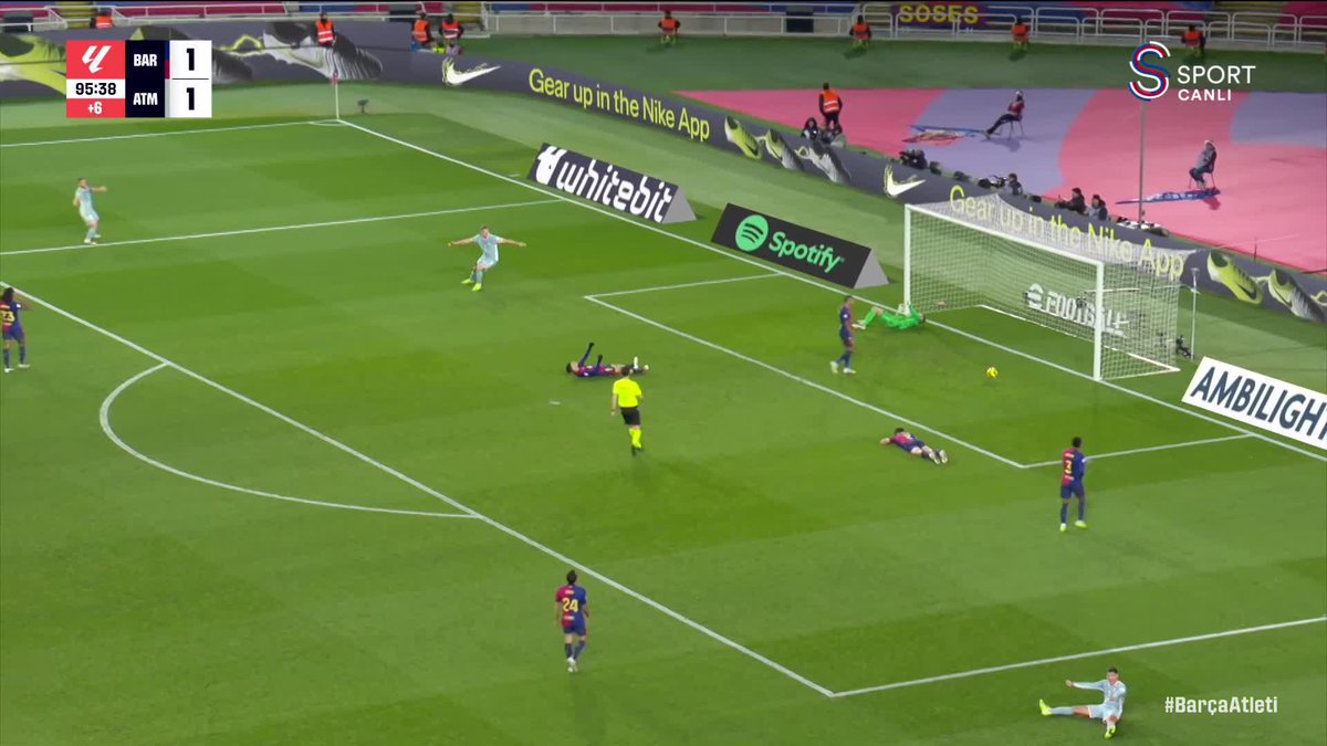 MS | Barcelona 1-2 Atletico Madrid ⚽️ 90+6' Sörloth