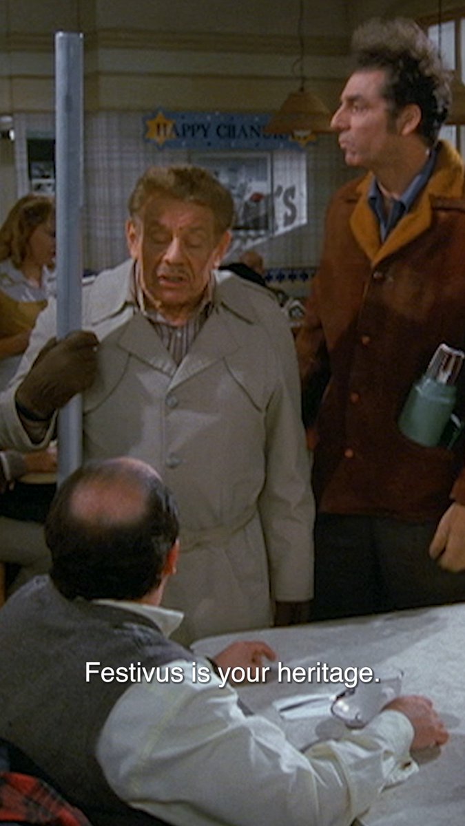 Did you know? Seinfeld writer Dan O’Keefe’s dad created the OG Festivus. Learn more fun facts with Seinfeld: The Complete Series, now on Blu-ray and 4K Ultra HD. It includes hours of bloopers, deleted scenes and more. Get yours at