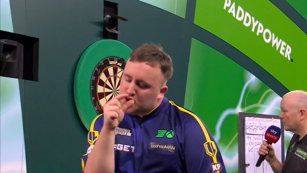 Luke Littler falls agonisingly close to a nine-darter 😱
