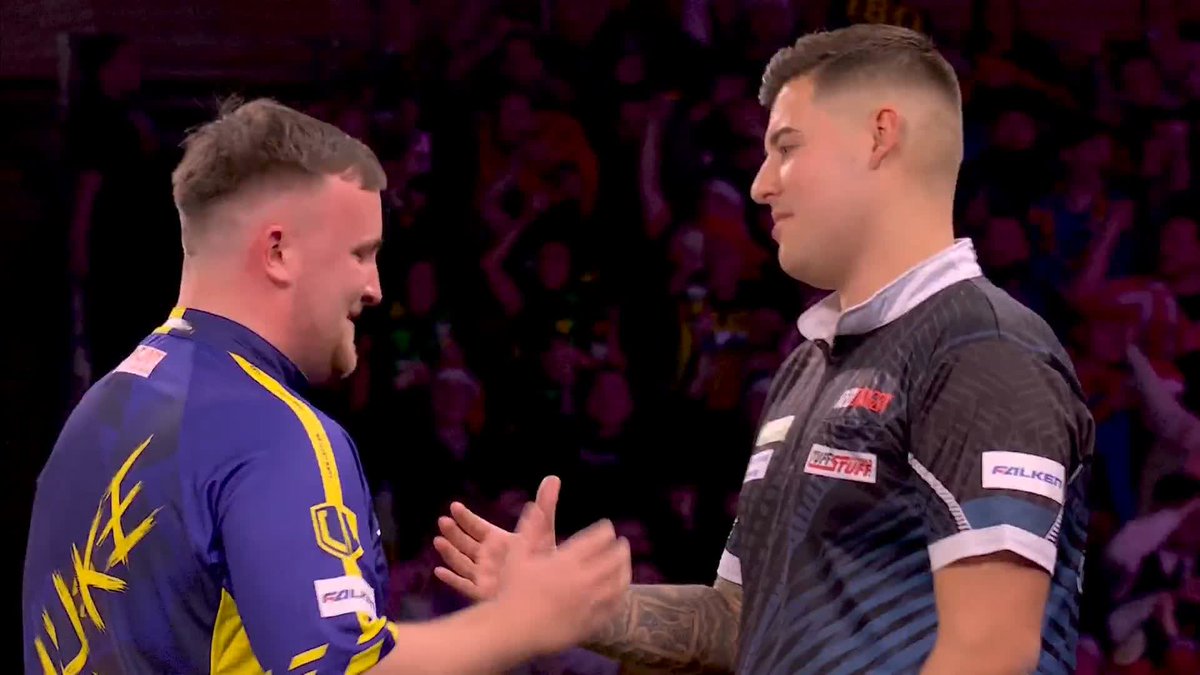 What a final set from Luke Littler 🔥 He seals his place in the third round 💪