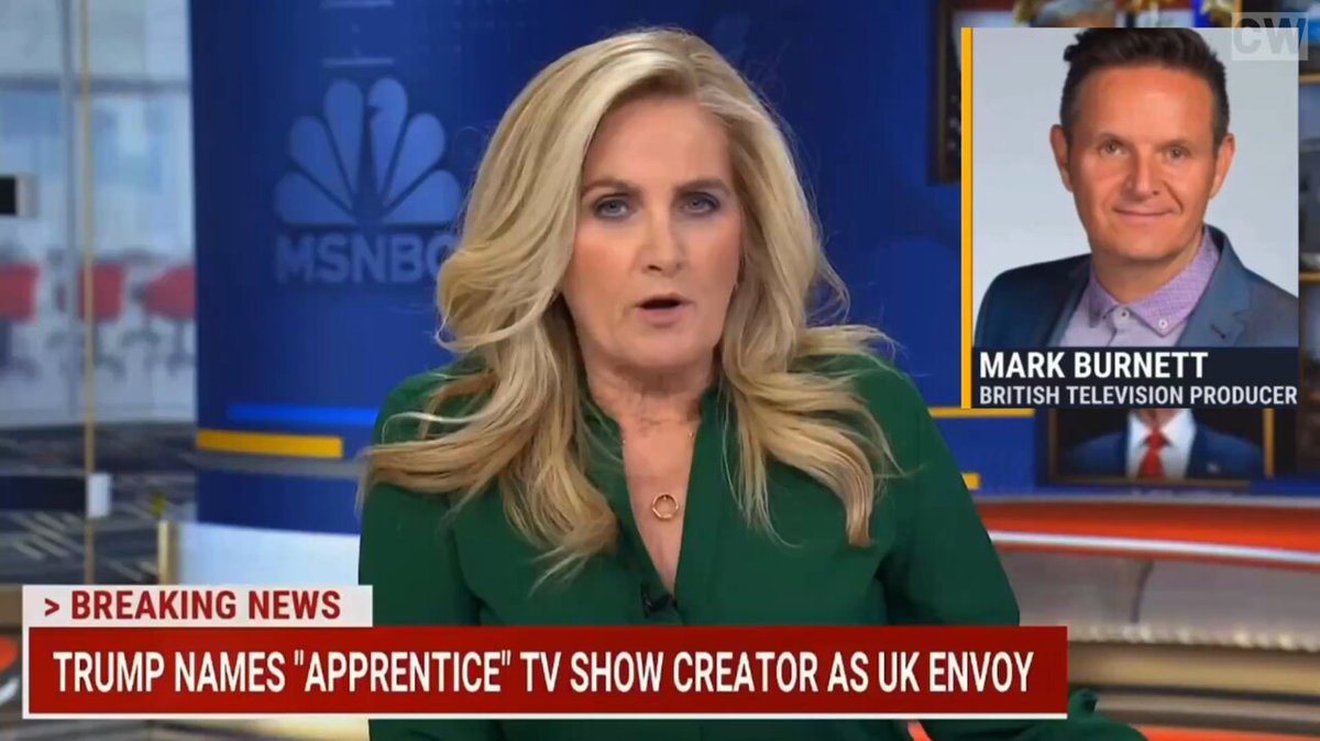 NEW: Mark Burnett, nominated by Trump for special envoy to the UK. Bet this is Trump’s payback to Burnett for not releasing that “N-word” tape. Remember, The Apprentice is where the con started. The boardroom was a set, and the ‘billionaire’ Trump was a myth. So, one could argue that if there hadn’t been The Apprentice, there would never have been a President Trump.