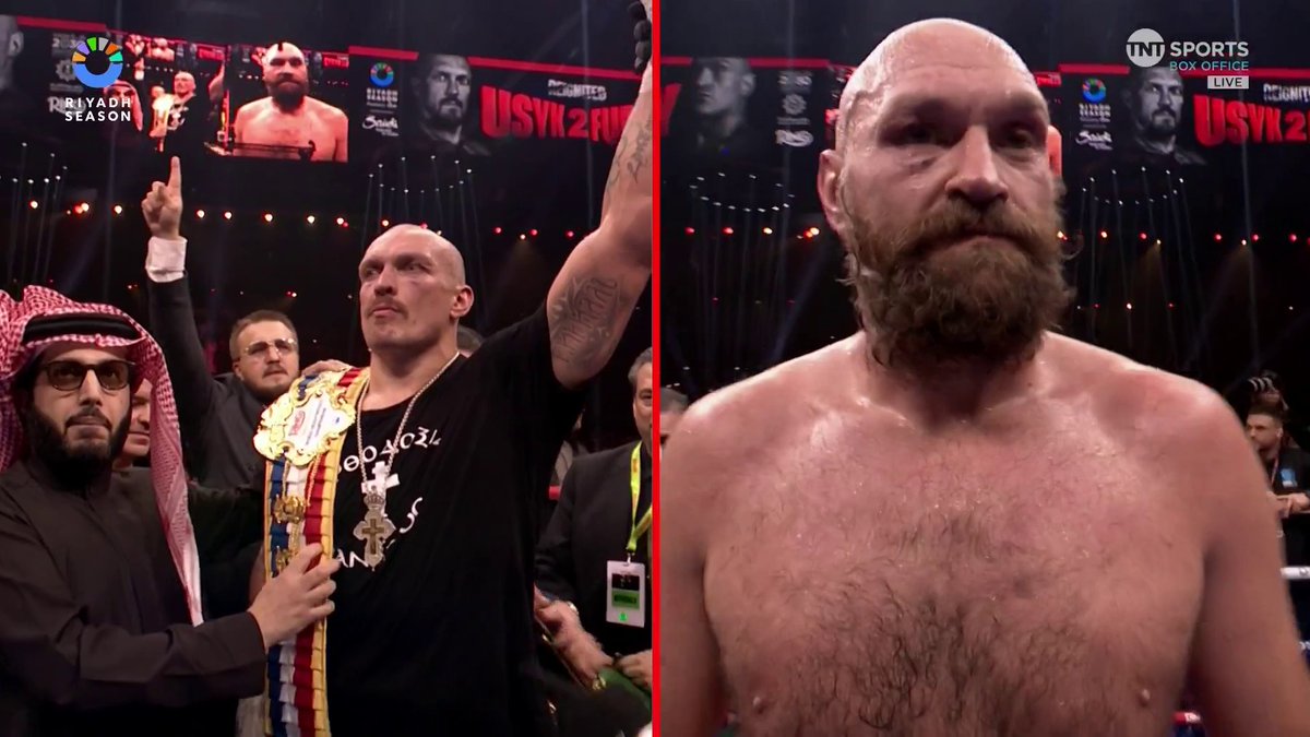 116-112 116-112 116-112 AND STILL.... Oleksandr Usyk defeats Tyson Fury in the rematch 🇺🇦 #Usyk2Fury | BUY NOW on TNT Sports Box Office ▶️