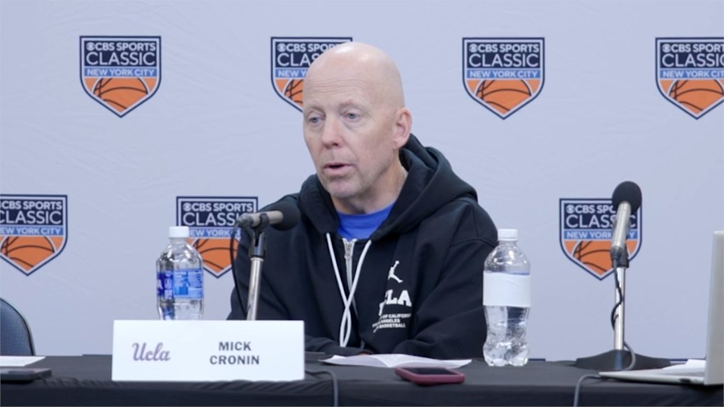 “We missed eight free throws in the second half. We definitely missed the bonus on seven and eight, so eight missed free throws was really 10. We had at least 10 missed opportunities at the foul line in the second half.” Coach Cronin, speaking after UCLA’s 76-74 loss