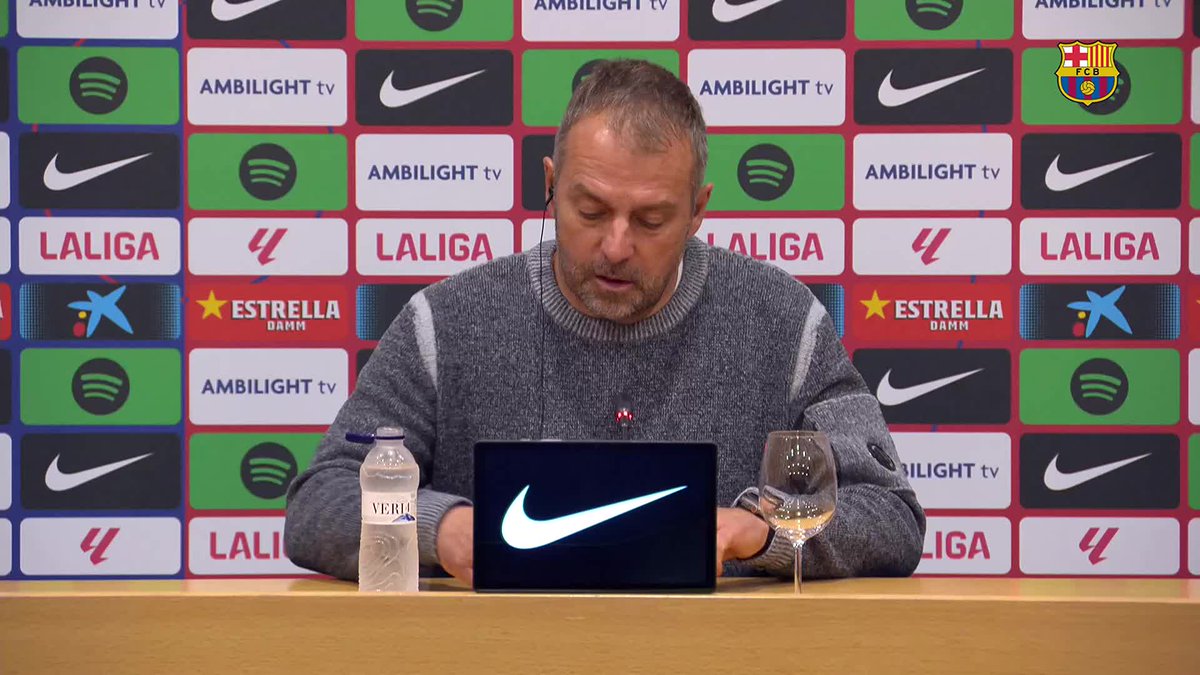 🎙️ HANSI FLICK: "We played a brilliant match. This is the style I want to see. I am very proud."